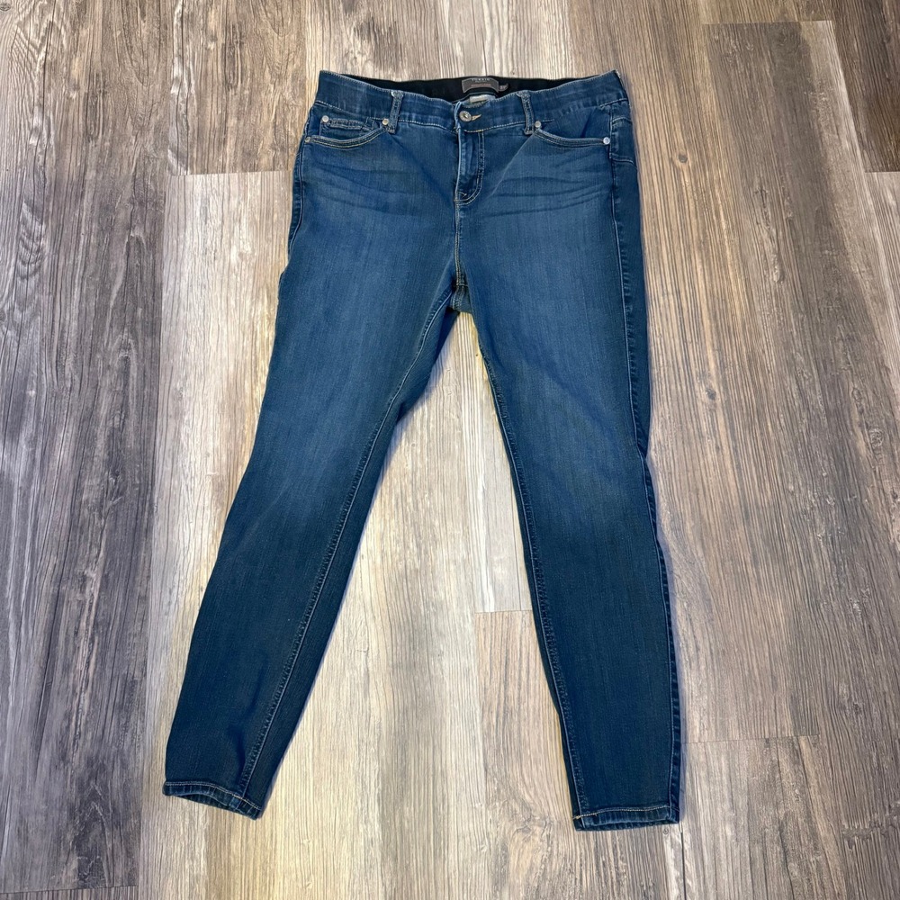 Torrid Bombshell‎ Skinny Jeans Blue Premium Stretch Women's Size 16R